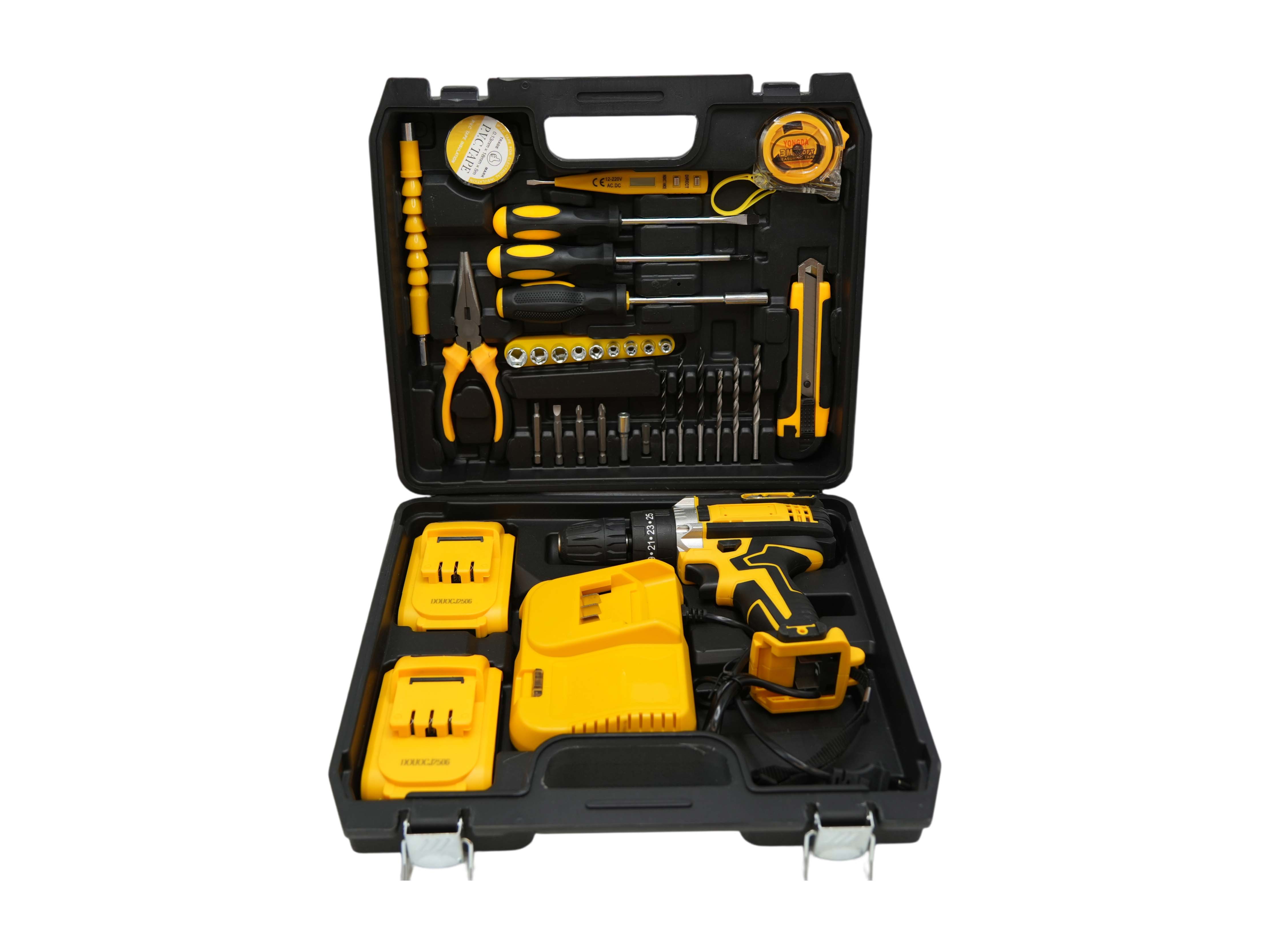 4-in-1 Lithium Battery Tool Set (10 cells 1300mAh batteries)
